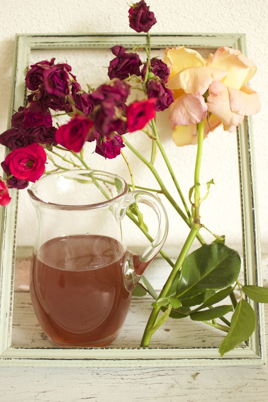 How to Make Rose Simple Syrup - Mind Body Soul Food
